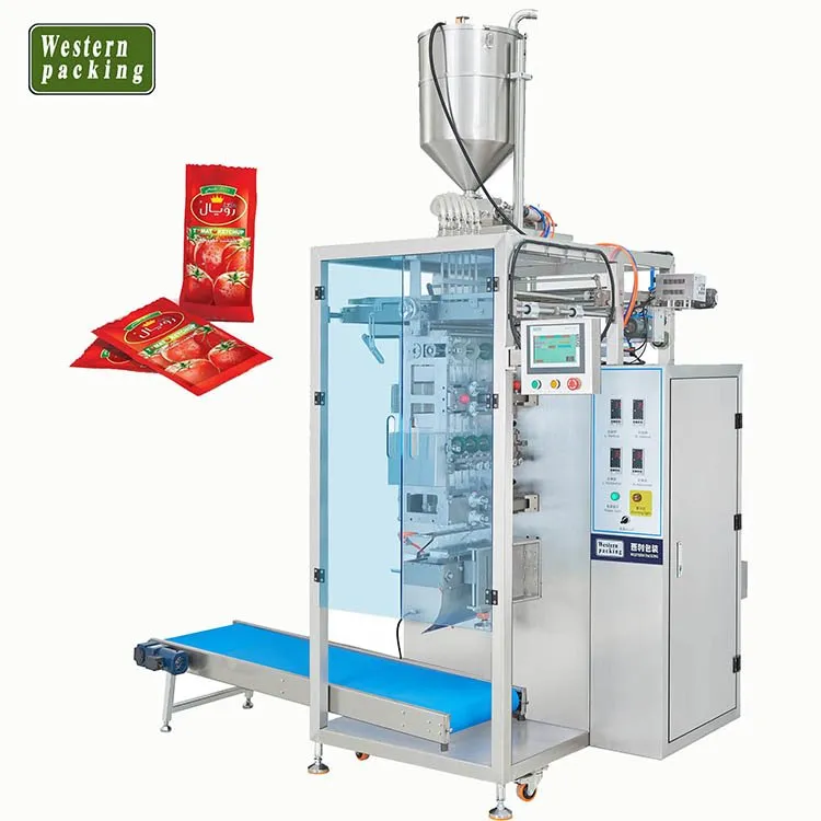 Liquido per macchina confezionatrice per salse