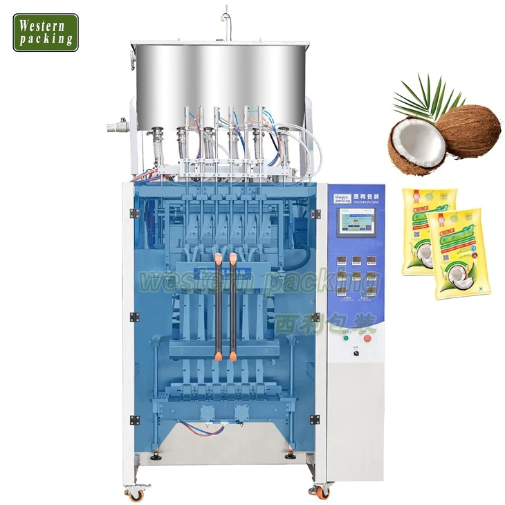 Macchina per l'imballaggio di olio commestibile