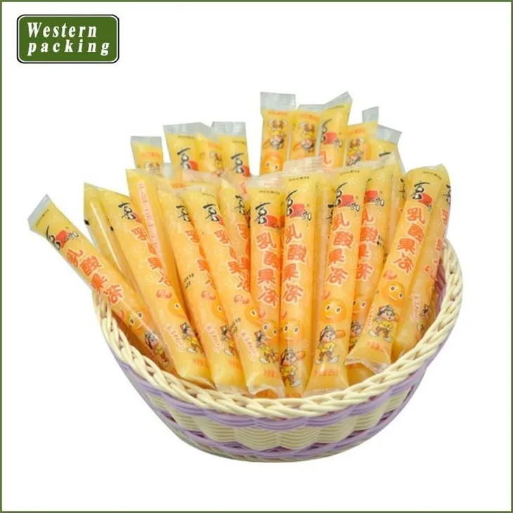 liquid pouch packing machine- samples