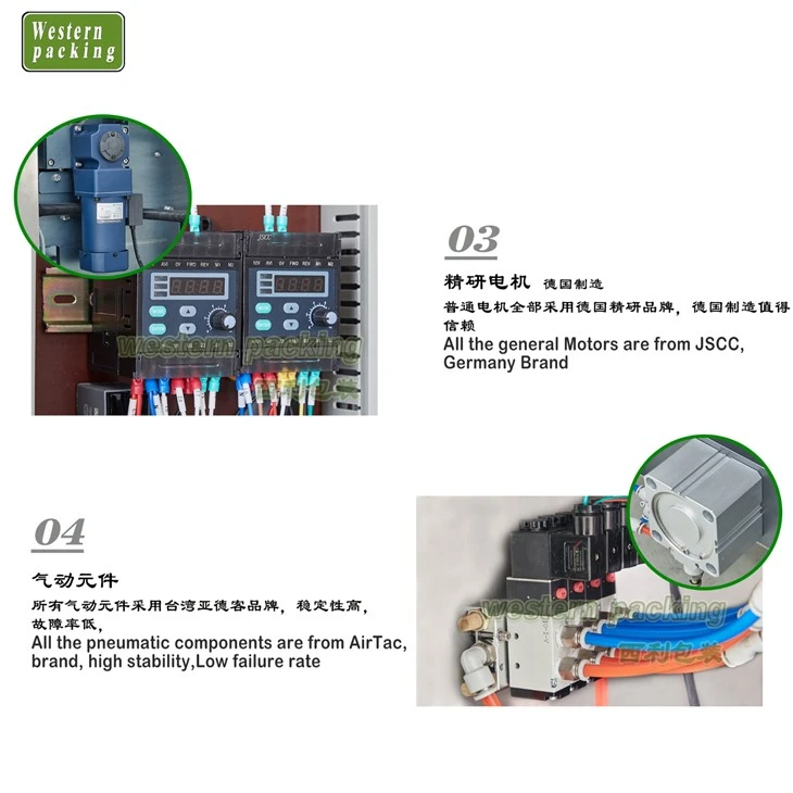 liquid filling and packing machine