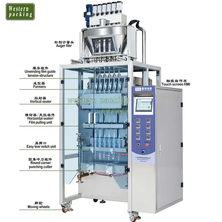 powder filling and packing machine