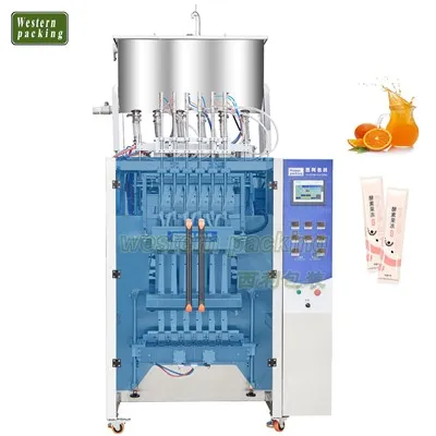 Macchina confezionatrice per olio di senape