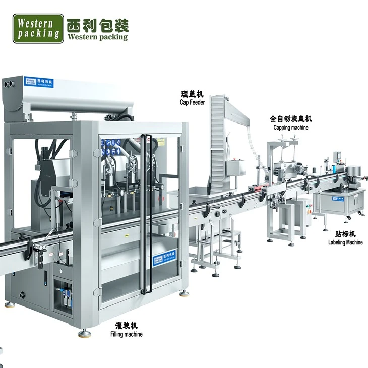 bottle filling and capping machine