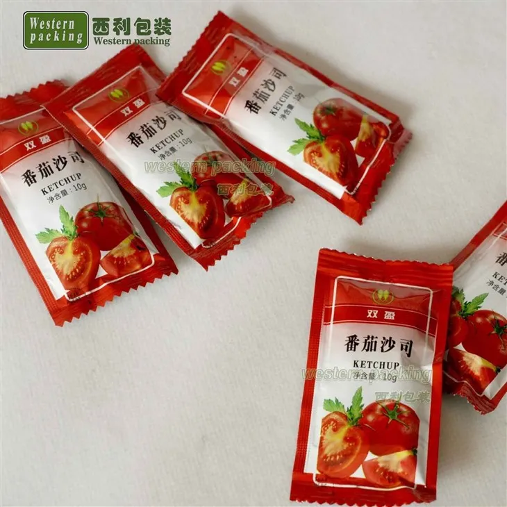 Tomato Ketchup Sachet Packing Machine