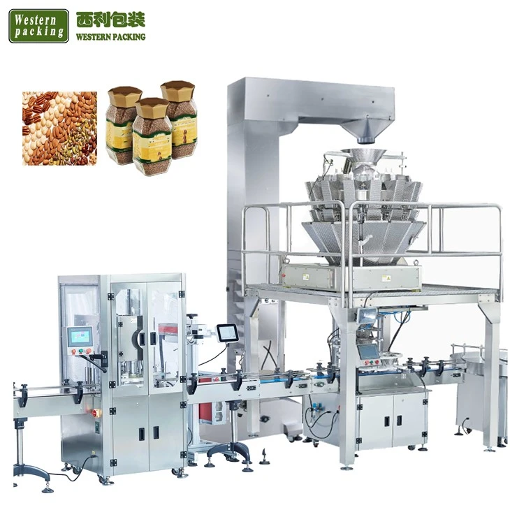 Produttori automatici di macchine per il riempimento di granuli di barattoli di bottiglie