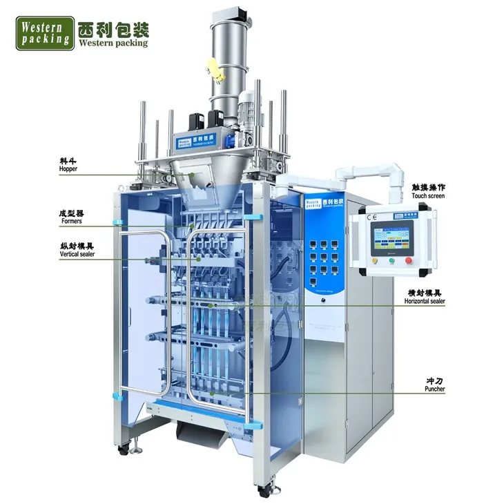 detergent powder pouch packing machine