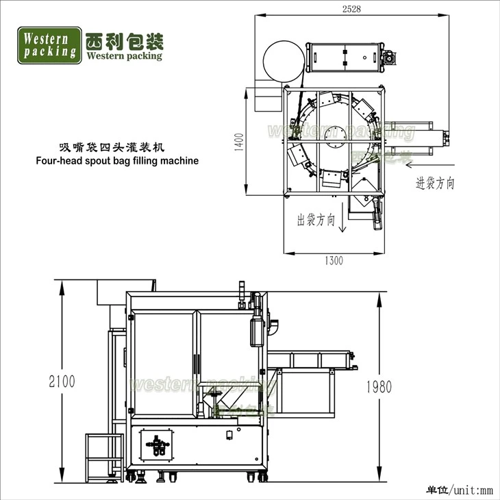 automatic liquid filling and sealing machine