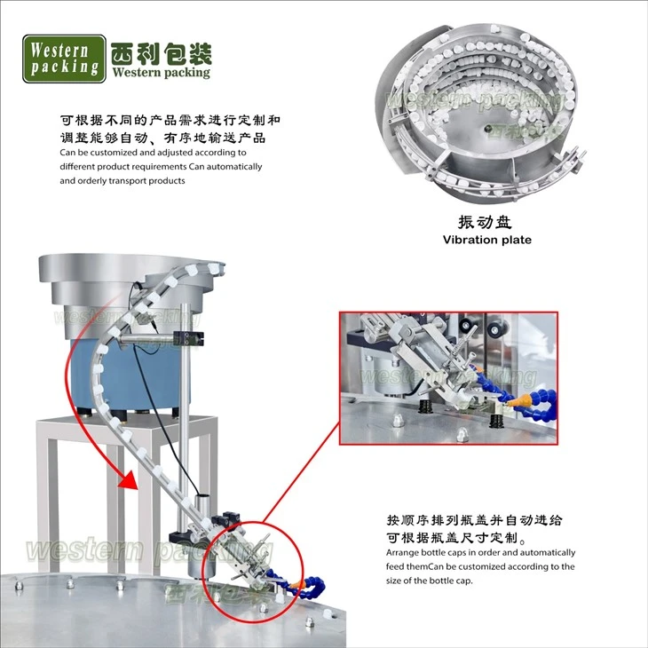 automatic spout pouch filling machine for liquid packaging