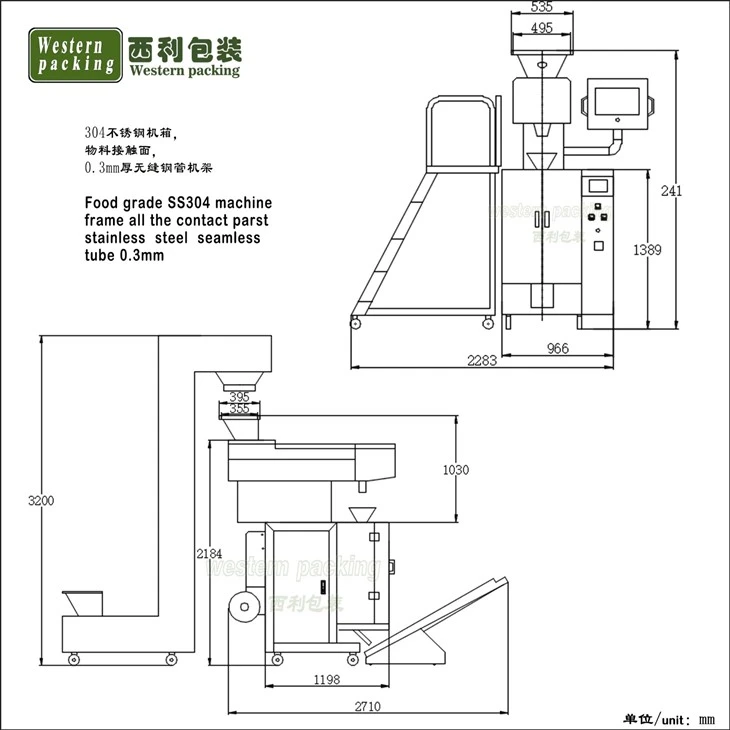 candy automatic packing machine