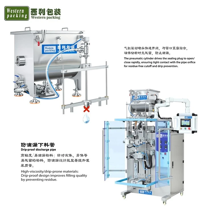 irregular shape stickpack packing machine