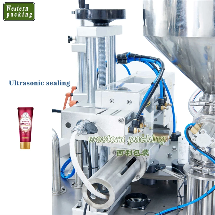 laminated tube filling and sealing machine