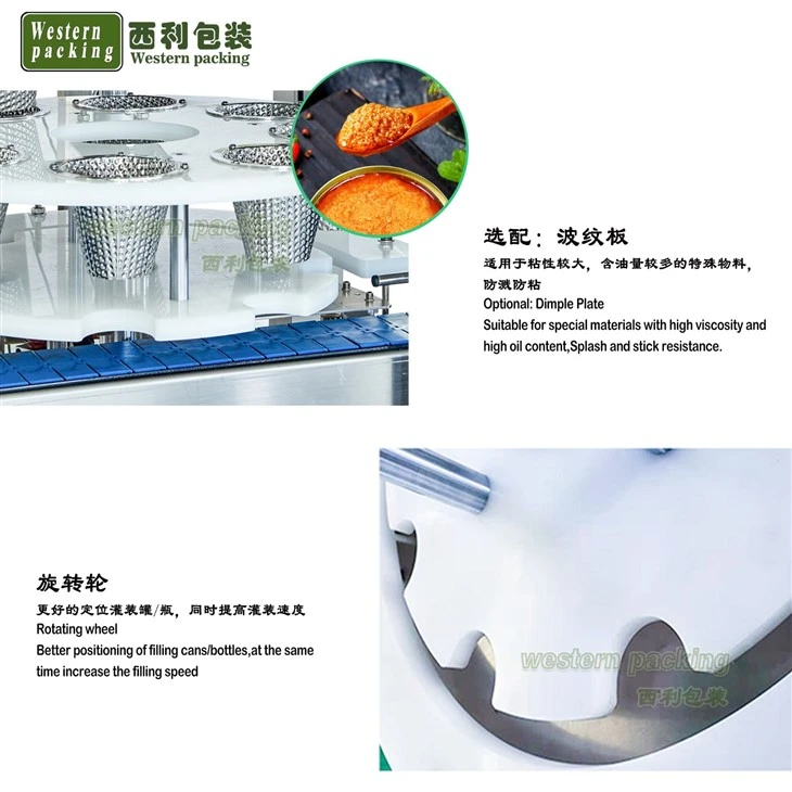 multi head filling machine for nuts