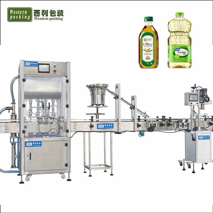 Macchina per il riempimento dell'olio