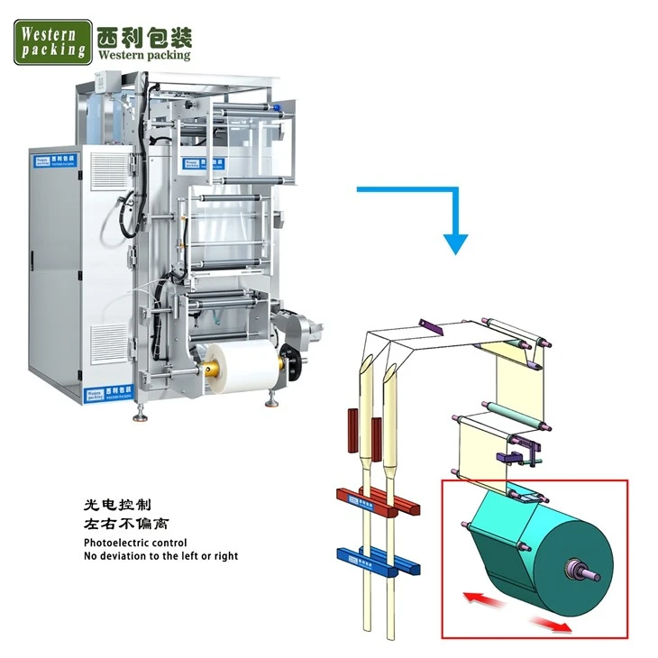 shampoo sachet filling machine