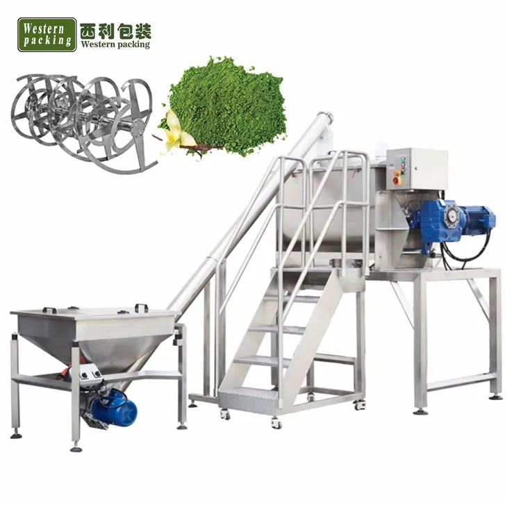 Cuocere il mixer in polvere agitato
