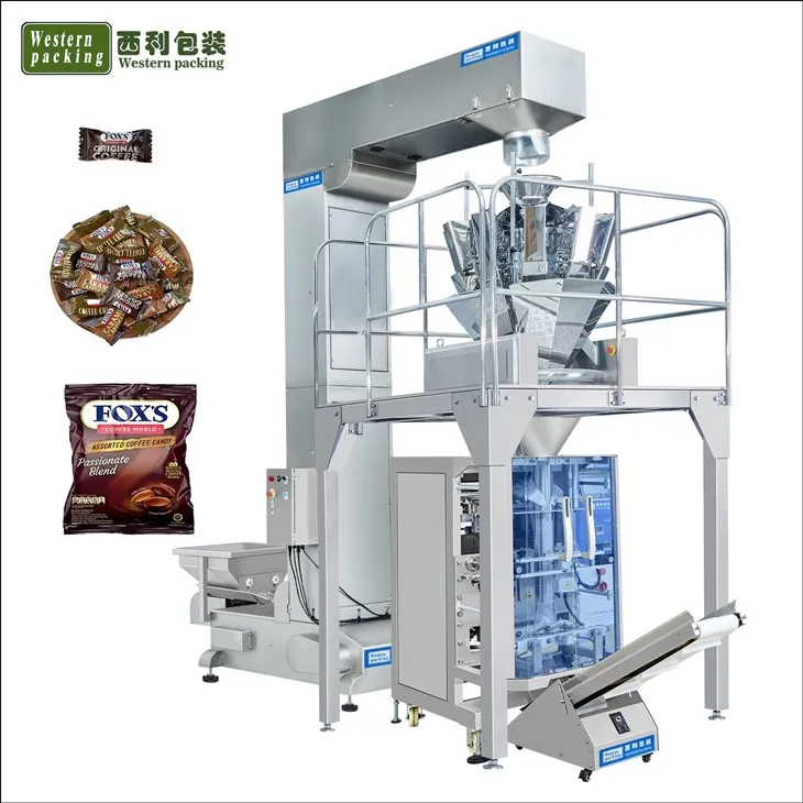 Snack con macchina confezionatrice automatica