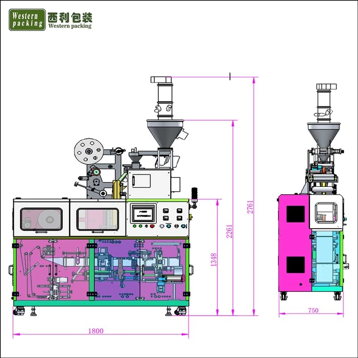 coffee packet machine