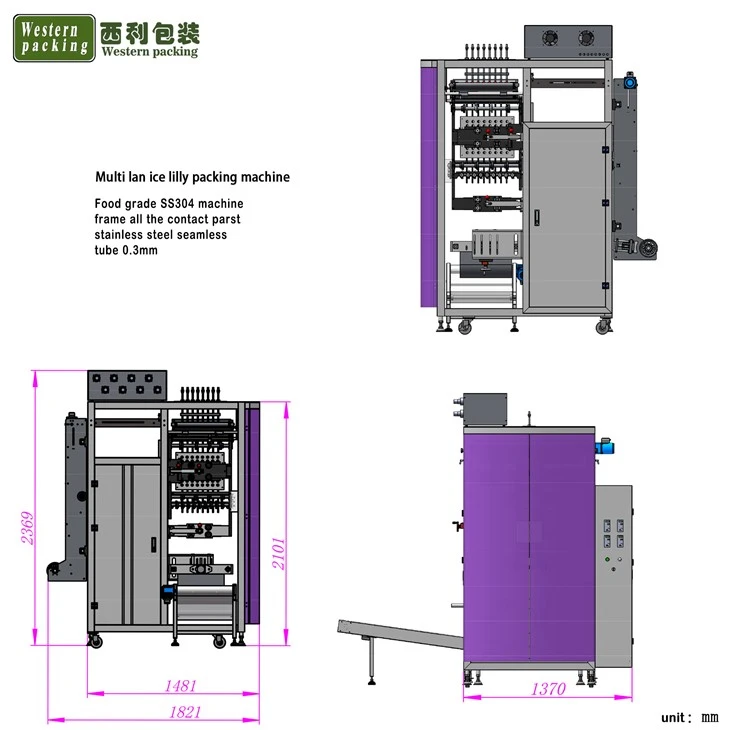 milk packing machine cost