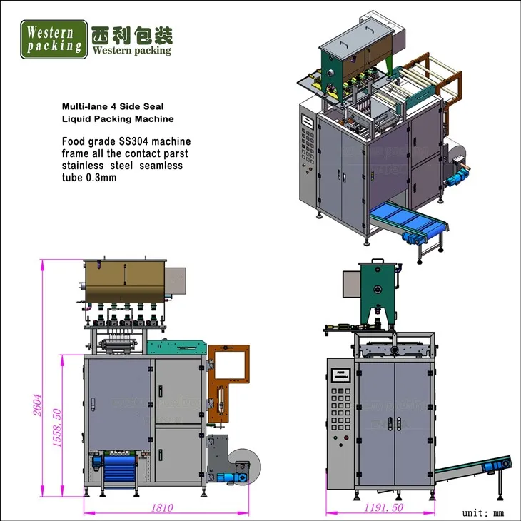 liquid sachet packing machine