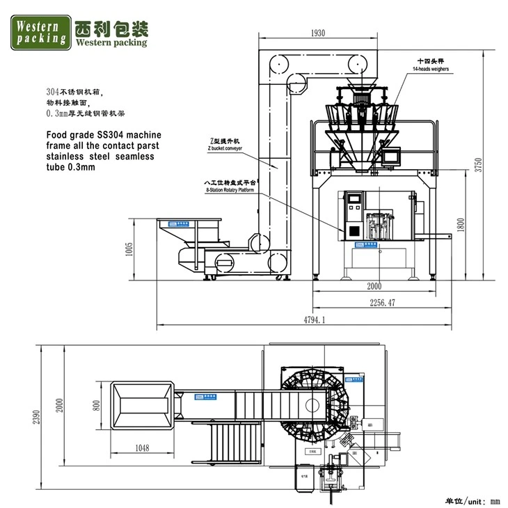 premade pouch packaging machine