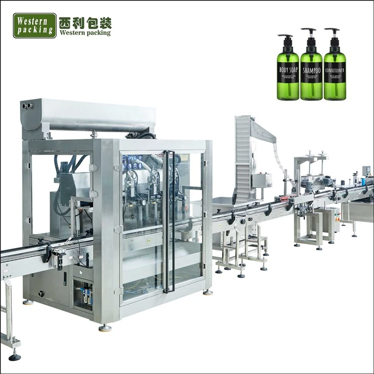 Riempitrice per shampoo