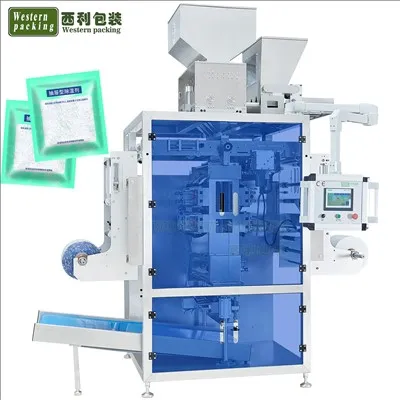 Macchina imballatrice per carta per bustine di gel di silice