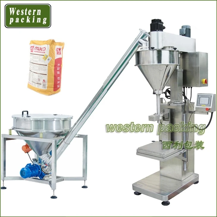Macchina riempitrice per polvere di peperoncino piccante semiautomatica